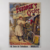 Poster oude fiets (Voorkant)