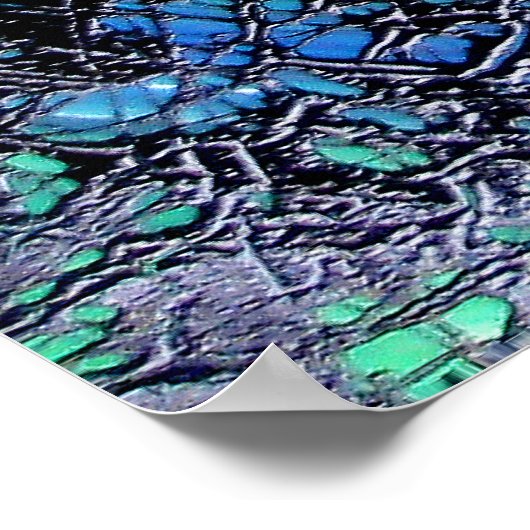 Poster oude Natuur (Hoek)