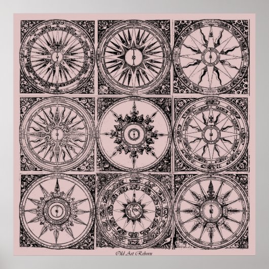 Poster oude Rozen (Voorkant)