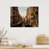 Poster Oudezijds Kolk Amsterdam (Cuisine)
