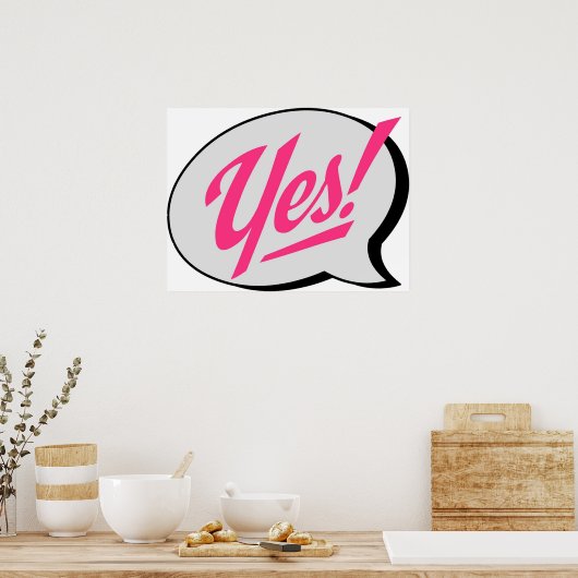 Poster Oui (Cuisine)