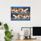 Poster OUI ! chien mord chien (Bureau à domicile)