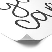 Poster Oui, Citation Inspirationnelle (Coin)