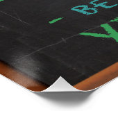 Poster OUI, JE PEUX ! Motivationnel et inspirant (Coin)