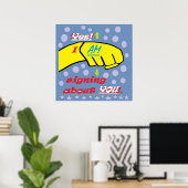 Poster Oui, je vous signe ! (Bureau à domicile)