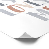 Poster Oui Jésus M'aime Bohol Nursery Décor (Coin)