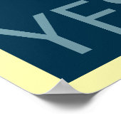 Poster Oui, nous l'avons fait (Coin)