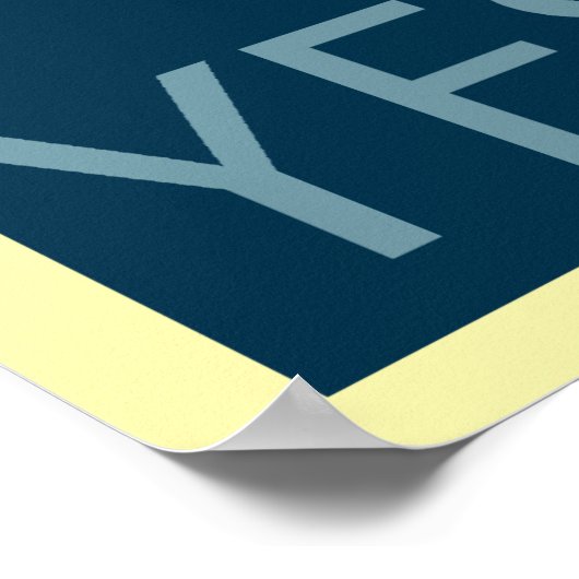 Poster Oui, nous l'avons fait (Coin)