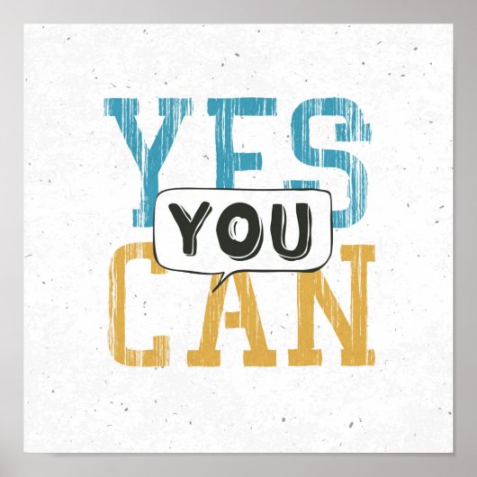 Poster Oui, vous pouvez (Devant)