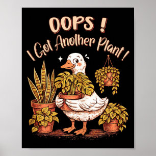 Poster Oups, j'ai une autre plante, drôle d'amateur de pl