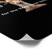 Poster Oups, l'a encore fait, a dit Oh Cerf plusieurs foi (Coin)