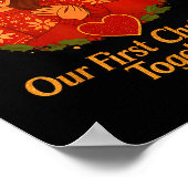 Poster Our First Christmas Together 2025 Matching Couple  (Coin)