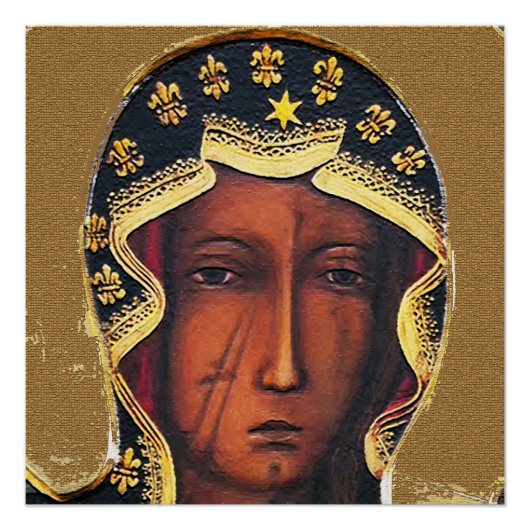 Poster Our Lady of Czestochowa (Devant)