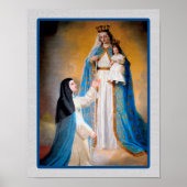 Poster Our Lady of Good Success. (Devant)