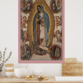 POSTER OUR LADY OF GUADALUPE (Cuisine)