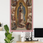 POSTER OUR LADY OF GUADALUPE (Bureau à domicile)