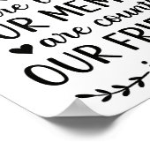 Poster Our Laughs Are Limitless Friendship Quote (Coin)