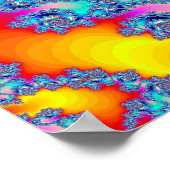 Poster Ouragan Bleu I (Coin)