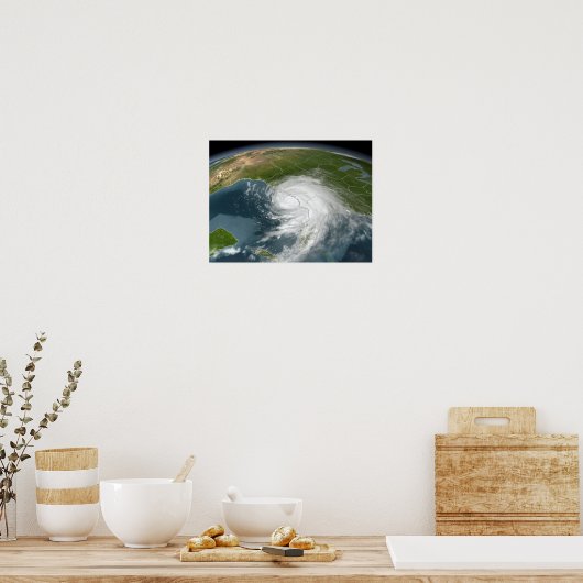 Poster Ouragan Dennis (Cuisine)