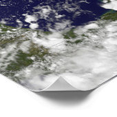 Poster Ouragan Earl (Coin)