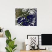 Poster Ouragan Earl (Bureau à domicile)