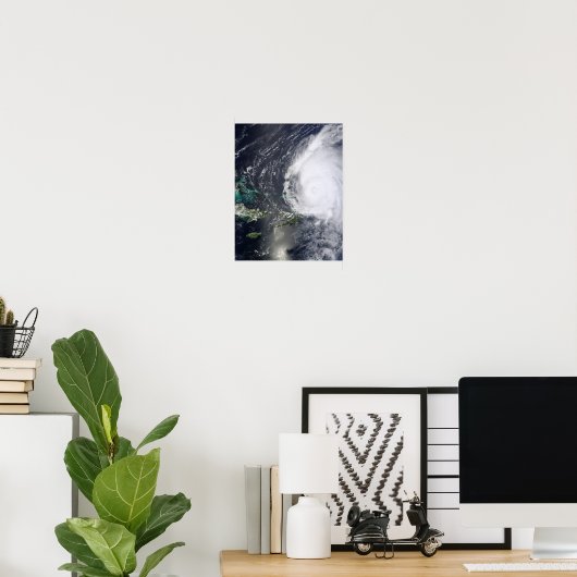 Poster Ouragan Earl 2 (Bureau à domicile)