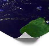 Poster Ouragan Fran (Coin)