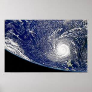 Poster Ouragan Frances
