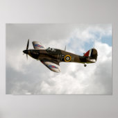 Poster Ouragan Hawker Mk1 (Devant)