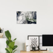 Poster Ouragan Henriette (Bureau à domicile)