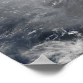 Poster Ouragan Igor dans l'océan Atlantique (Coin)