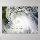 Poster Ouragan Ike (13 septembre 2008) (Devant)