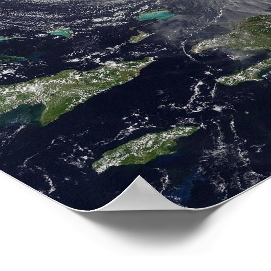 Poster Ouragan Isabel 2 (Coin)