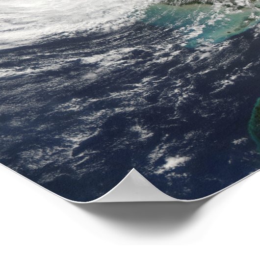 Poster Ouragan Jeanne (Coin)