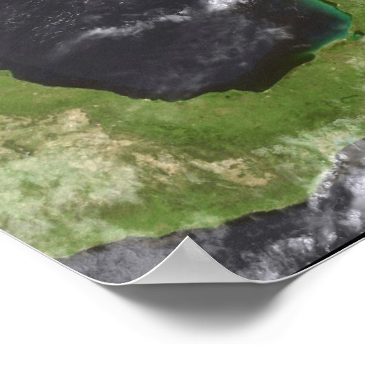 Poster Ouragan Katrina (Coin)