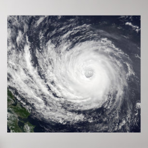 Poster Ouragan Phanfone