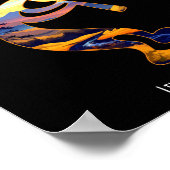 Poster Ouragan Utah Usa Danser Kokopelli Design (Coin)