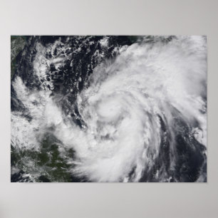 Poster Ouragan Wilma dans l'Atlantique et les Caraïbes