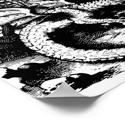 Poster Ouroboros Dragon (Coin)