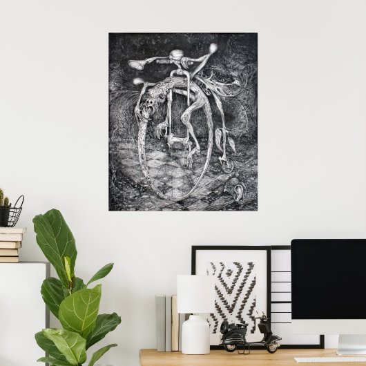 POSTER OUROBOROS MOTION PERPÉTUELLE MACHINE (Bureau à domicile)