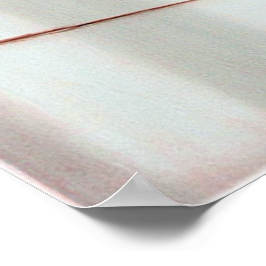 Poster "Ours à vélo" (Coin)