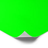 Poster Ours Apple Vert Bienvenue Velkommen   (Coin)