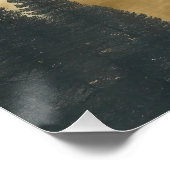 Poster Ours au clair de lune (Coin)