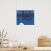 Poster Ours au clair de lune - Mount Baker, Washington (Cuisine)