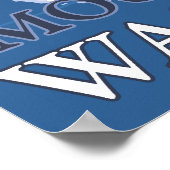 Poster Ours au clair de lune - Mount Rainier, Washington (Coin)