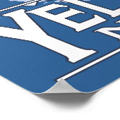 Poster Ours au clair de lune - Parc national de Yellowsto (Coin)