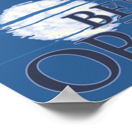 Poster Ours au clair de lune - Pente, Oregon (Coin)