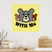 Poster Ours Avec Moi, Ours (Cuisine)