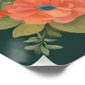 Poster Ours cottagecore (Coin)