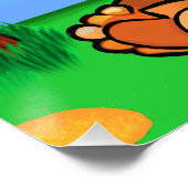 Poster Ours dans la prairie - Ours en prairie (Coin)